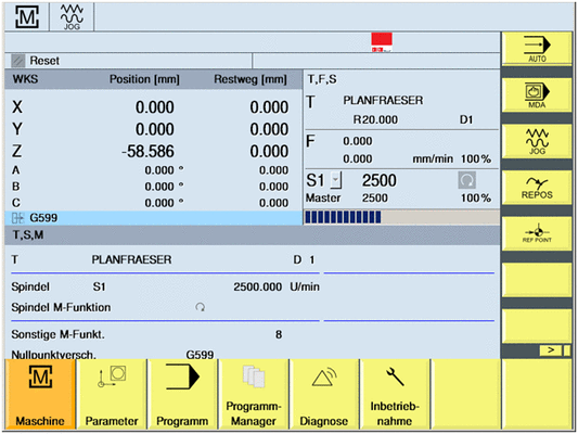 SINUMERIK OPERATE 840D SL