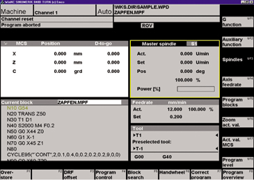 Emco winnc sinumerik 810