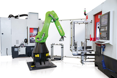 AUTOMATED PRODUCTION SOLUTION FOR THE COMPLETE PROCESSING OF PARTS WITH TURNING AND CNC MILLING OPERATIONS